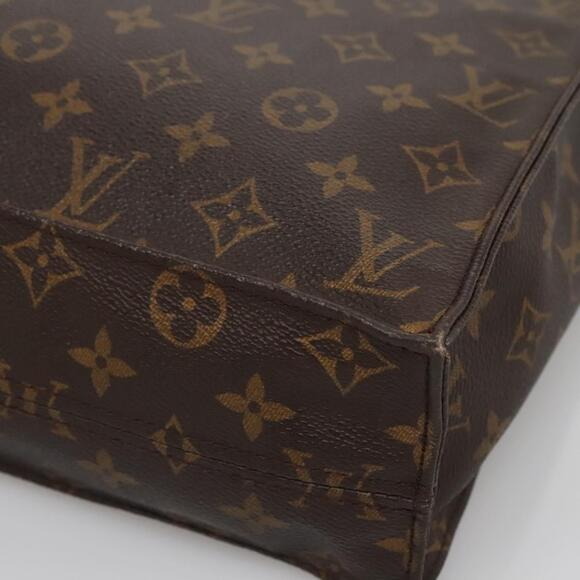 LOUIS VUITTON Monogram Sac Plat Hand Bag M51140 - Picture 9 of 16